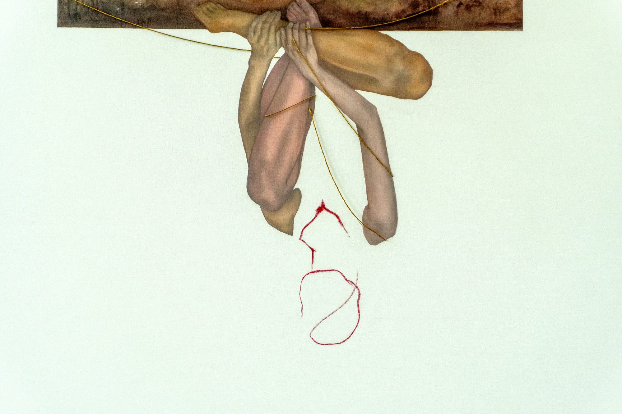 Pintura de Christine Ross para Core Suites, “This could be you”